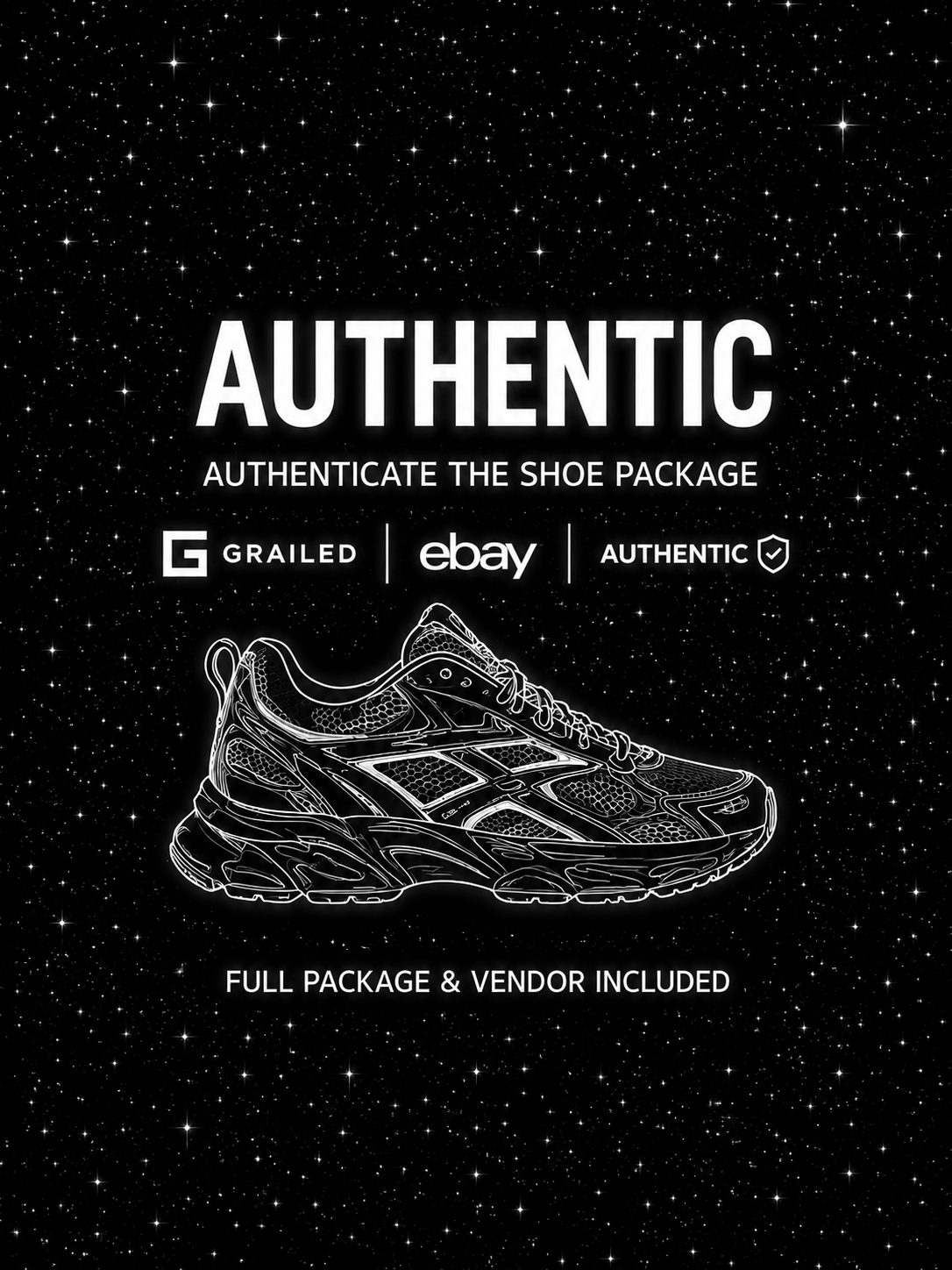 Authentication Pass Package | eBay, GOAT, StockX & Grailed